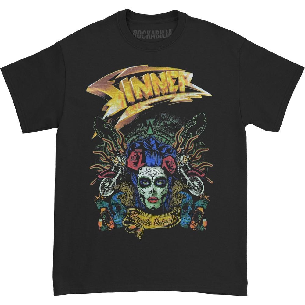 

Men s Sinner Sinner Tequila T-shirt Black M