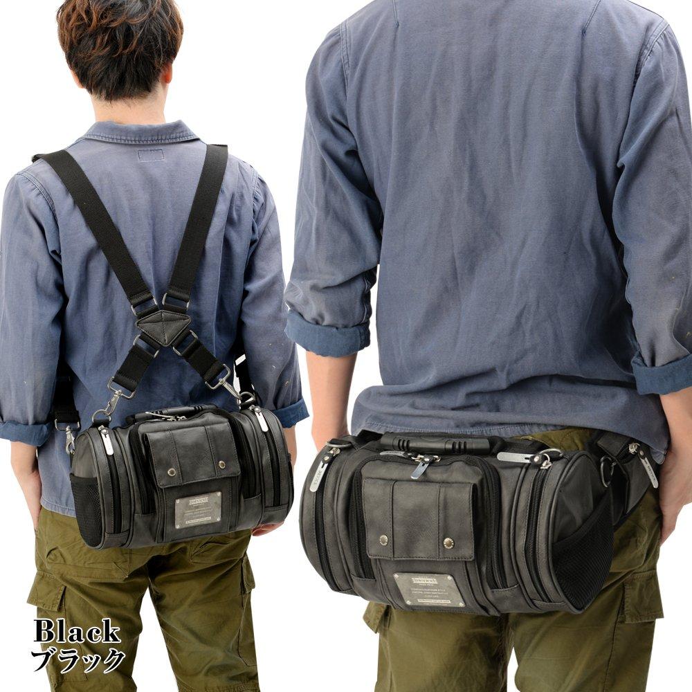 Shoulder Bag Rucksack Body Bag Waist DWG50088 Black [Device]