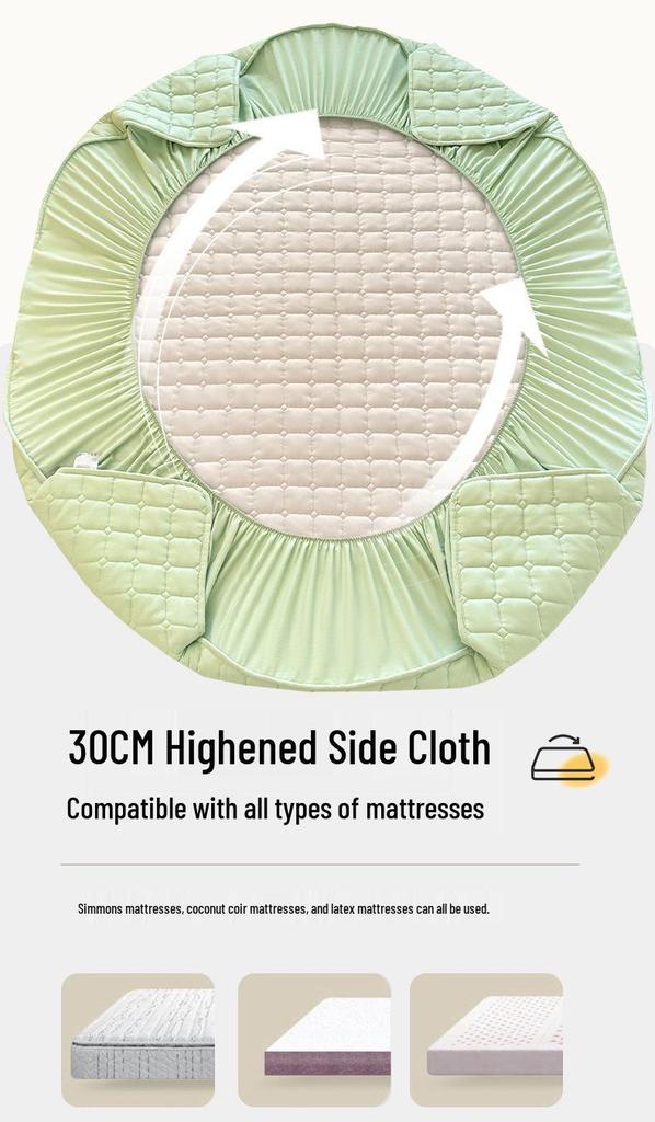 Quilted Waterproof Mattress Protector for Mother & Baby - 2025 New Style