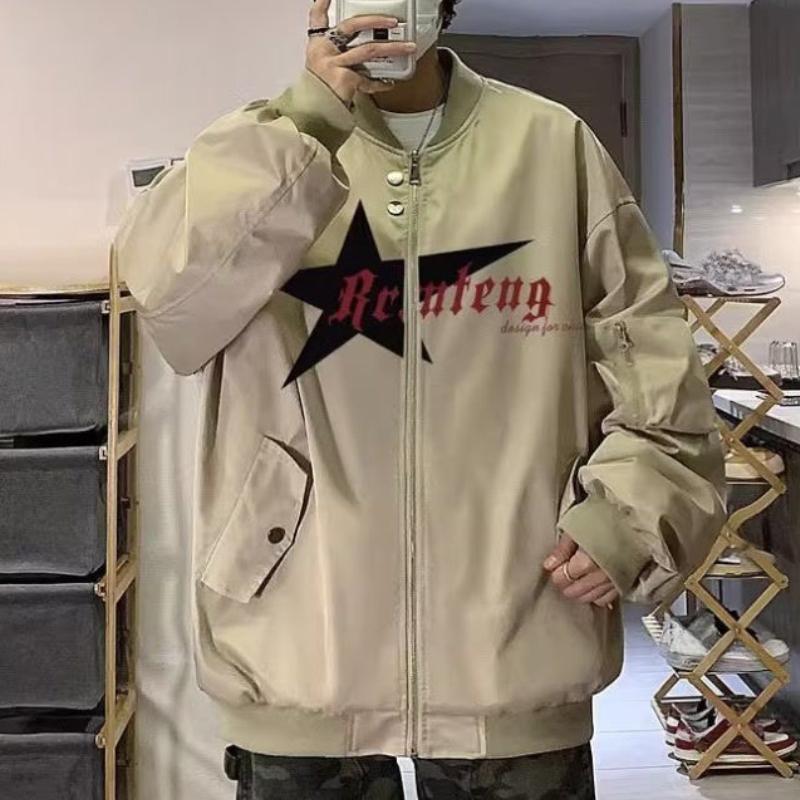 

Mens Bomber Pilot Jacket Winter Parkas Army Jackets Military Motorcycle Jacket Cargo Outerwear Air Force Pilot Tactical Coat 3XL абрикосовий