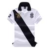 RogueWave Men's Polo Shirt Embroidery Stitching Color Contrast Classic Fashion Original Design Polo Collar Pure Cotton Breathable XS-7XL