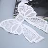 Milk Silk Embroidered Collar Flower, Pocket Decoration Sticker, Clothes Patch Sticker, Flower Bow Clothing Accessories