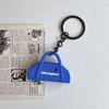 Eco Mini Gummi Pickleball Schläger Schlüsselanhänger - Sportrucksack Anhänger