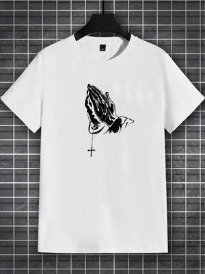 Prep Męska Koszulka z Nadrukiem Graficznym Koszykówka i Litery Męska Koszulka Kreskówkowa S-Xxxl T-shirty Popularna Codzienna Koszulka Ubrania Retro Streetowe Góry