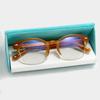 The Classic F20269 Horn-Rimmed Glasses C5 ORANGE