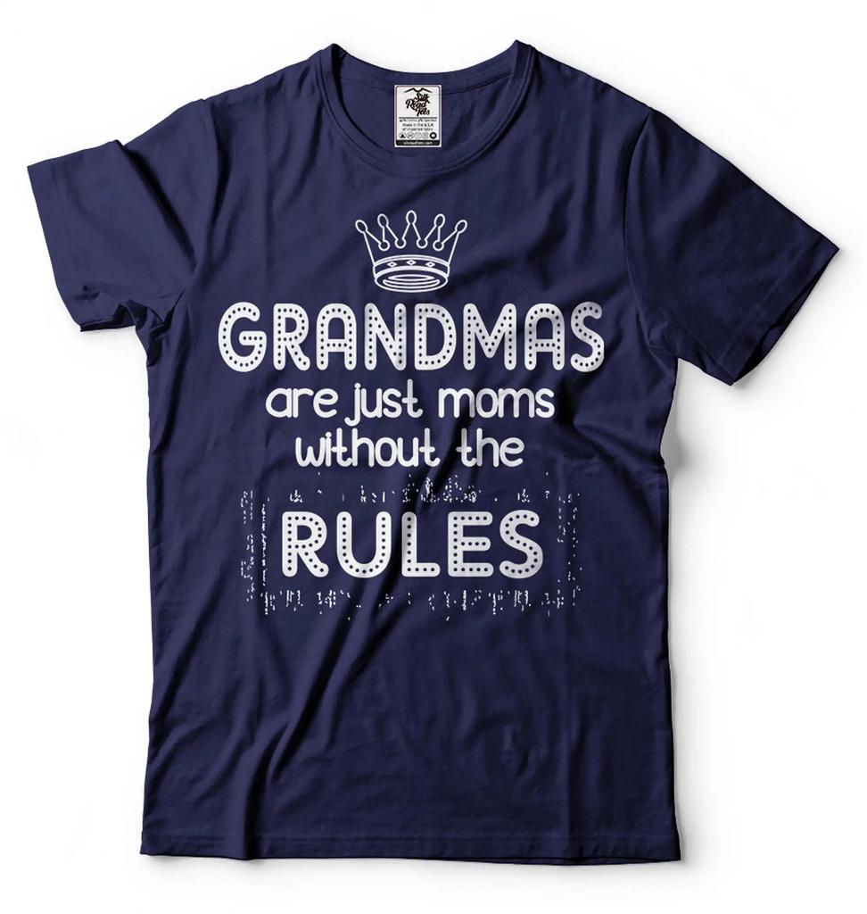Funny Grandma Shirt Grandmas Are Just Moms Without The Rules Shirt Grandma Shirt