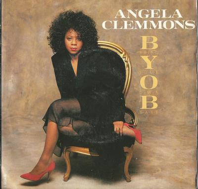 7inch Record ANGELA CLEMMONS - B.Y.O.B. (Bring Your Own Baby) BYOB1 Portrait 1987 UK Dance & Electronica Used
