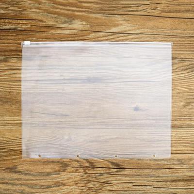 A5 Clear PVC Zipper Loose-Leaf Pouch