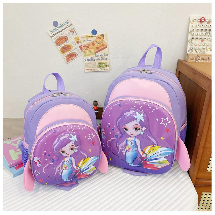 Adorable Sac à Dos Cartoon pour Enfants en Nylon Respirant pour Garçons et Filles Sac d'École