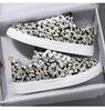 Men's Sporty Korean Version Casual Canvas Shoes Fashionable New Spring Thick Soled Board Comfortable Mesh Lining Printed Casual