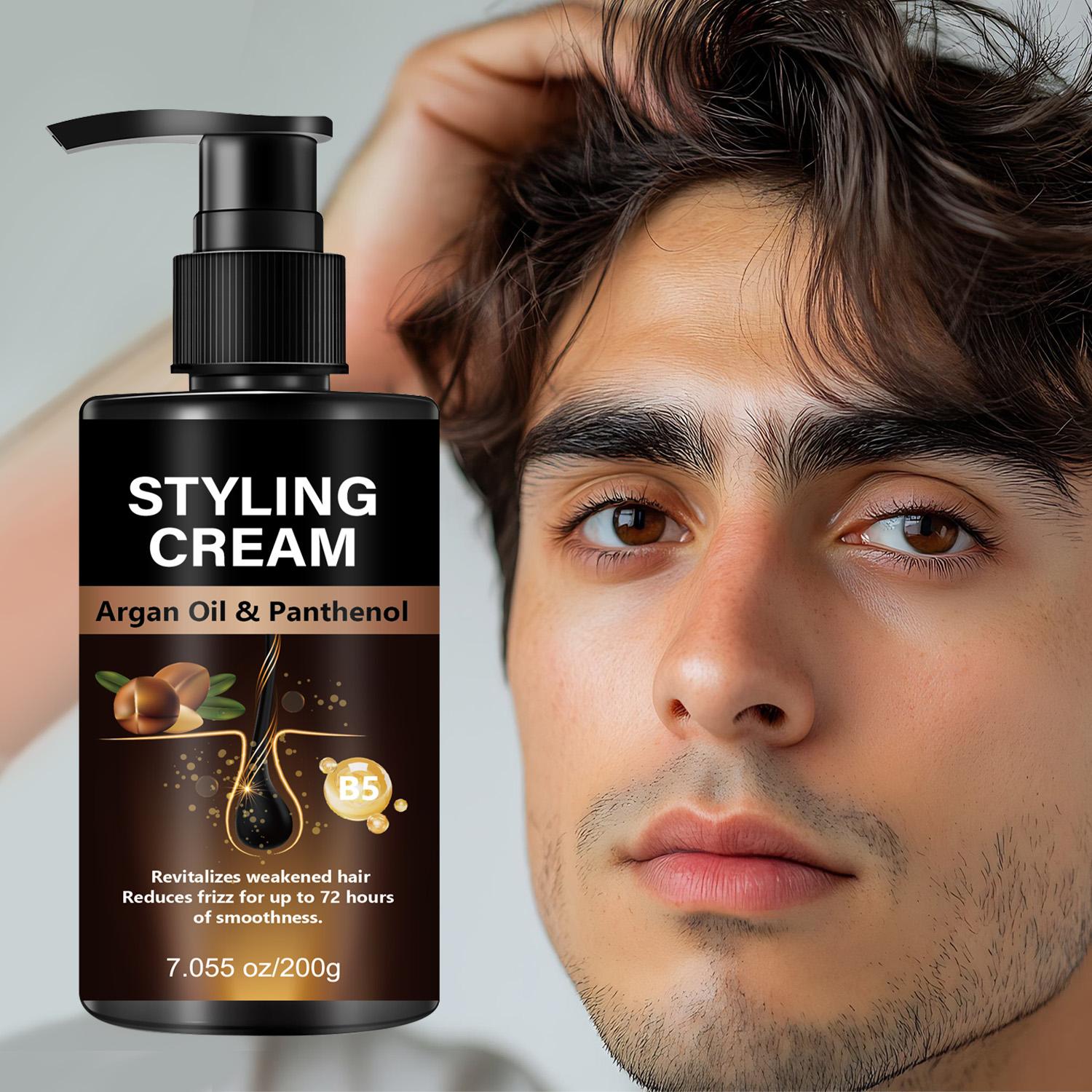 

STYLING CREAM-Revitalizes weakened hair Reduces frizz for up to 72 hours of smoothness-Suitable for all Hair Types,200ml