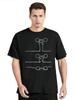 La Linea Weightlifting Graphic Fitness Tshirt Cotton Tops Tees Funny Mens Clothing Oversized Unisex Tshirt Streetwear Tshirt