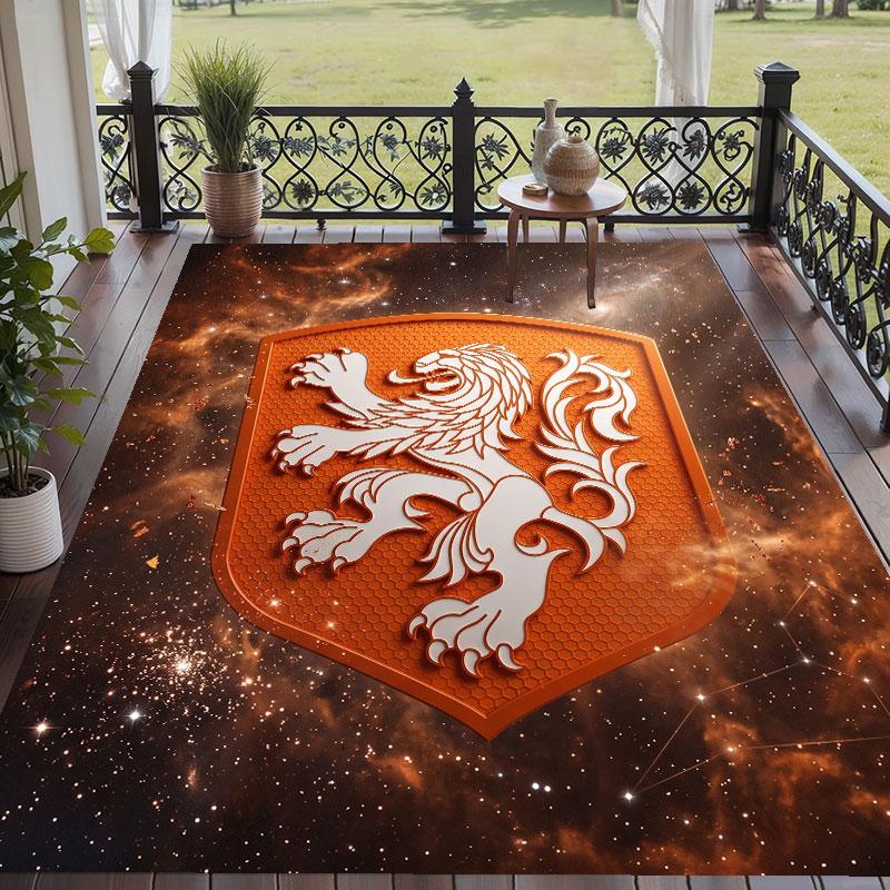 Soft Floor Carpet Aston Villa Football Pattern Area Rug Decorative Mat For Home Room Decoration