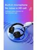 Type-C Wireless Bluetooth Over-Ear Gaming Headset with Heavy Bass Stereo Sound
