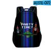 Trendy Novelty Kpop Youthful School Bags Unisex Gorilla Tag Travel Bags 3D Print Oxford Waterproof Notebook Shoulder Backpacks