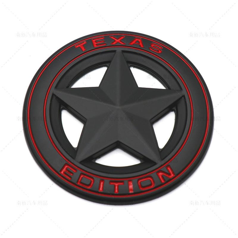 TEXAS EDITION Sticker Is Suitable for JEEP's Personalized Modification of the Grand Cherokee Car Sticker Emblem Metal Sticker