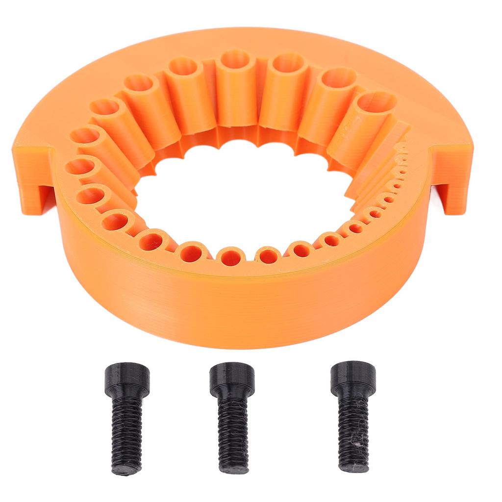 Drill Bit Sharpener ABS Power Drill Bit Grinding Attachment Large Blade Angle Grinder for 2 To 13mm Drill Bits 125mm Grinder