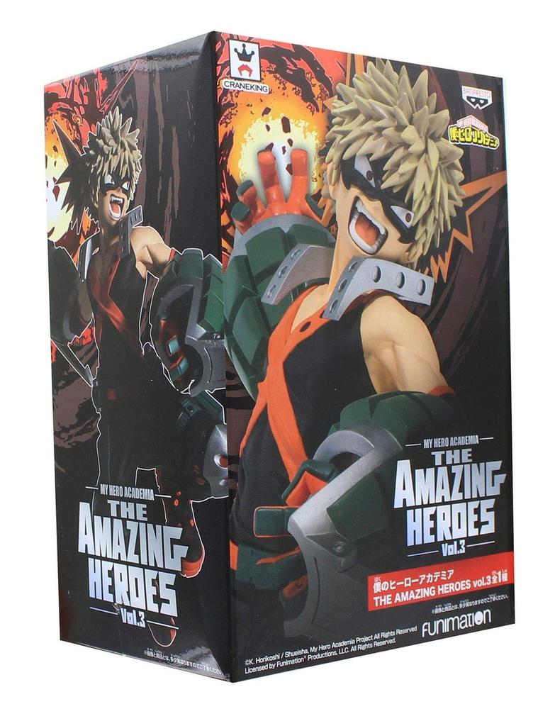 My Hero Academia THE AMAZING HEROES vol.3 Bakugo Katsuki Figure, 1 type