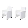 White Swivel Chair (pack of 2) 60347