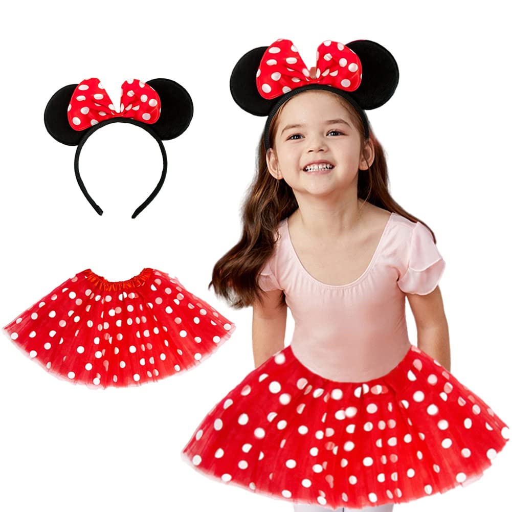 Tumao Kids' Mini Costume, Polka Dot Tutu Skirt, Mouse Costume, Cosplay, Kids Dance Costume, Princess Dress, Dance Outfit, Graduation Ceremony, Stage