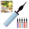Portable Air Blower 1/5Pcs Manual Balloon Pump, Two-Way Dual Action, Handheld Double Action Pump Latex Inflator, Tool for Party Decoration Compact