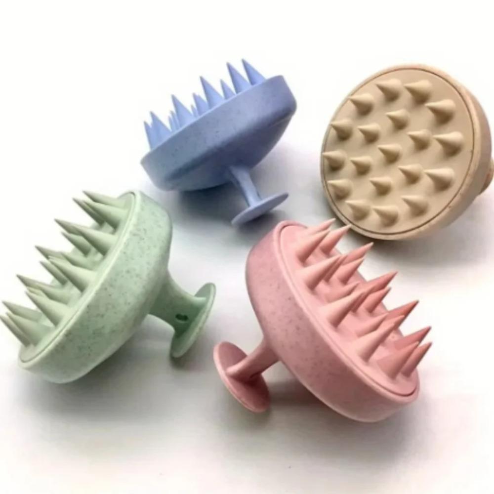 Head Cleansing and Massage Wet and Dry Scalp Massage Brush Soft Massage Cushioned Airbag Non-invasive Scalp Deep Conditioning