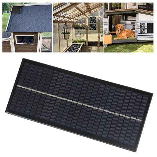 Solar Panels 2.5W Ultra-Compact Design Waterproof IP67 Easy Installation 6V/12V Output Solar Panel
