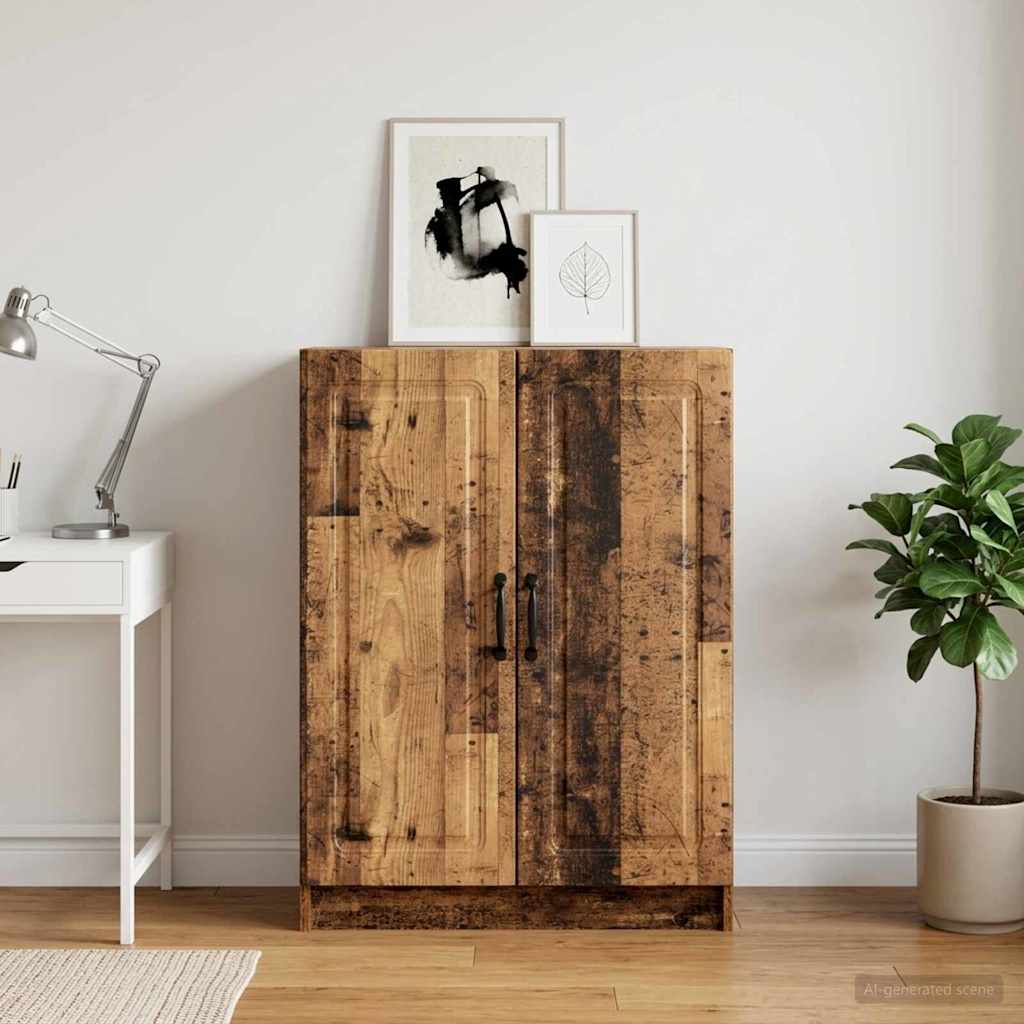 Sideboard made of reclaimed wood 66 x 34.5 x 87 cm engineered wood