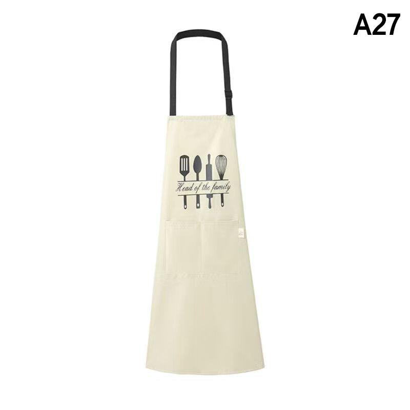Odolná zástěra proti špíně Vodotěsná Velká kapsa Hotel Restaurace Kavárna Západní kuchyně Vaření Cukrářství Pracovní oblečení Zástěra