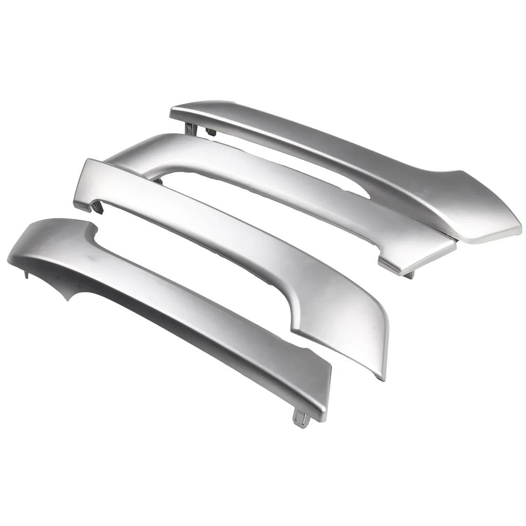 4Pcs Interior Door Handle Trim Cap For Toyota For Land For Cruiser For Prado 2010-2017 Inner Sliver Door Handle Decor Lid Cover