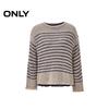 ONLY Women's Relaxed Striped Faux Two-Piece Knit Sweater