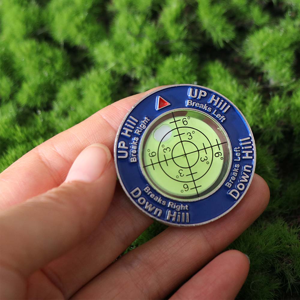 Ball Marker Golf Putt Ball Marker High Precision Golf Spirit Level  Outdoor Sports