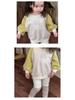 Korean Style Girls' Two-Piece Autumn Sweatshirt & Leggings Set