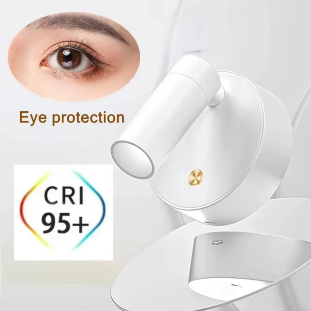 Rechargeable LED Spotlight Touch Dimmable 5V USB Bedside Lamp With Touch Switch Downlight Living Room Kitchen Indoor Decoration