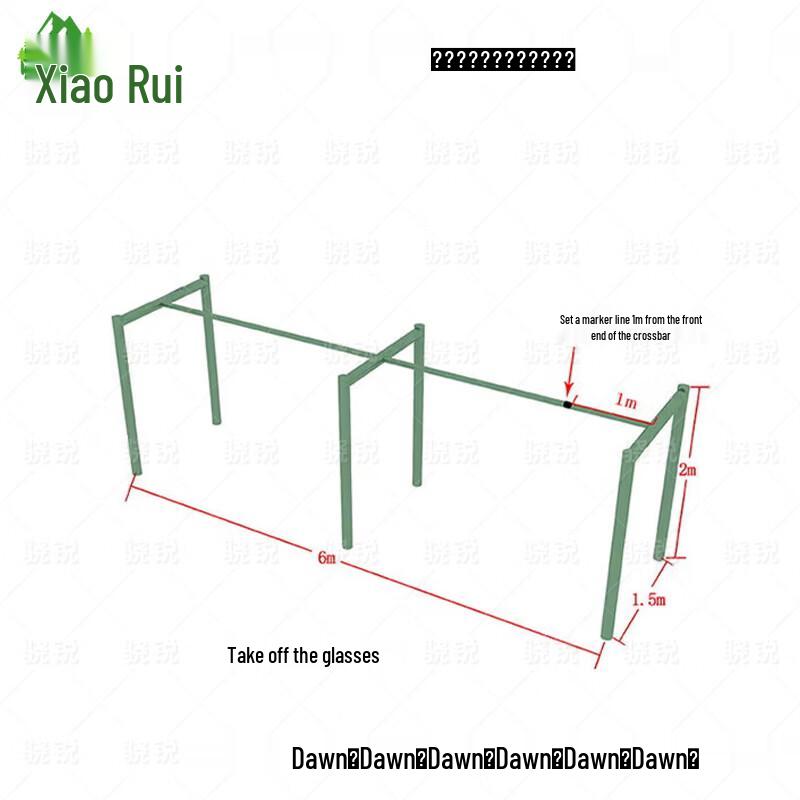 Xiaorui 200m Fire Extinguishing Obstacle Training Course Equipment