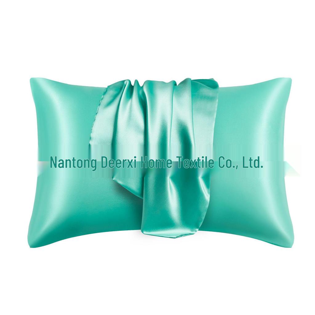 Silk Satin Envelope Pillowcase Pair for Cross-Border Trade