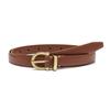 Belt Women'S Jeans Decorative Thin Belt Style Retro Gold Buckle Women'S Belt Tide