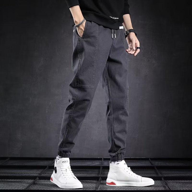 Casual Overalls Men's Autumn New Thin Loose Harlan Sports Tooling Leggings