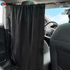 2Pcs Car Isolation Curtain Detachable Simple Curtain Sealed Privacy Curtain Blackout Fit for Business Vehicle RV Car Accessories