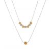 Minimalist Stainless Steel Jewelry Set With Geometric Shapes For Women And Men