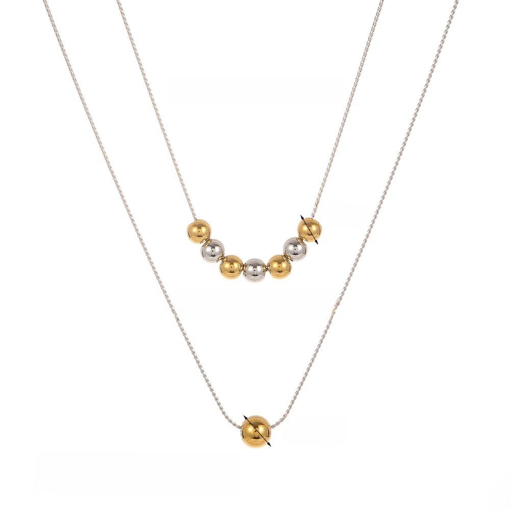 Minimalist Stainless Steel Jewelry Set With Geometric Shapes For Women And Men