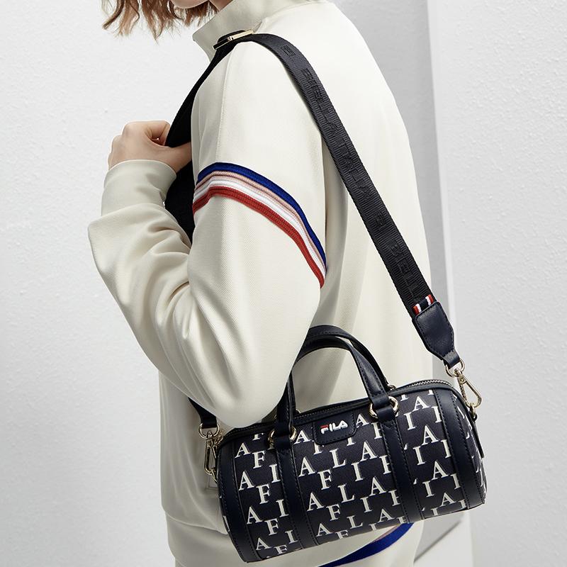 New FILA Polyurethane Shoulder Bag, Crossbody Bag, Handbag Regular Women's Blue F13W411166FNV