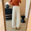 DIY Acetic Acid Camel Hair Cocoon Pants: 550g Thickened Slimming Narrow & Wide-Legged Sweatpants.