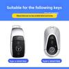 TXF4   For Mercedes Benz A C E S G Class GLC CLA GLB 200 2024 CLE W205 W213 W222 X167 W177 Car Smart Key Cover Case Fob Shell Keychain