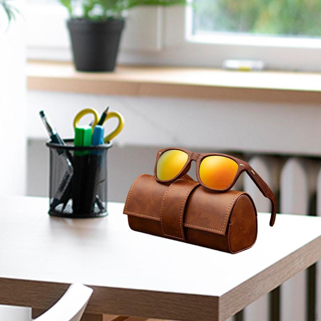 Wood Frame Sunglasses Accessories Eyewear for Sports Riding Outdoor Activities