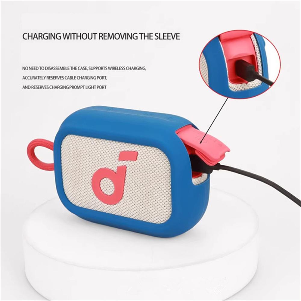Silicone Case For SoundCore Select 4 Go Bluetooth-compatible Speaker Shockproof Protector Cover