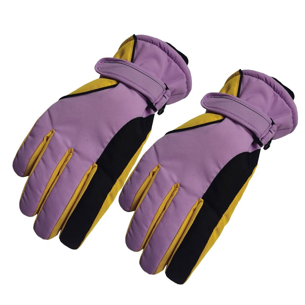 Non-slip Winter Skiing Gloves Waterproof Snowboard Gloves Fashion Cycling Gloves  for Men Women