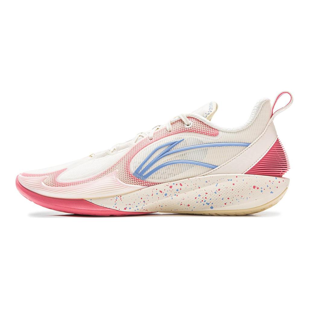 Li Ning Speed 2V2 Dämpfung Rutschfest Abriebfest Atmungsaktiv Leicht Niedrig geschnitten Basketballschuhe Herren ABPV003-4