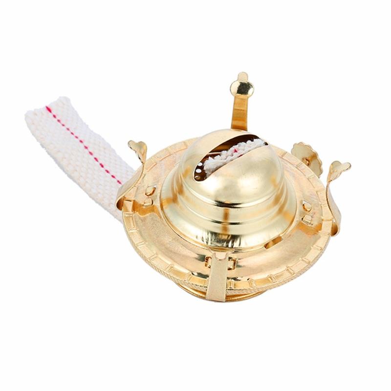 Aluminiumlegierung Petroleumlampenbrenner Ersatz Rostbeständige Konstruktion Kompatibel mit Standard-Öllampe Schnelle Installation