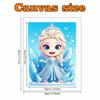 Disney Pearl Painting Elsa Childhood DIY Pearl Painting Gem Art Pearl Dot Painting Picture Crafts Adult Beginner Gifts Home Decor